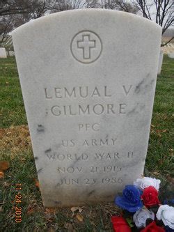 Lemuel Vincent Gilmore Find A Grave Memorial