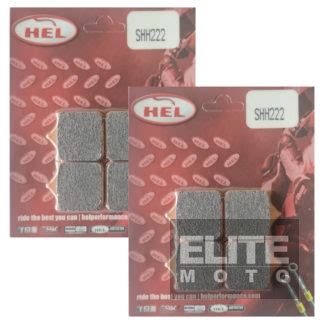 HEL SHH222 Sintered Front Brake Pads Elite Moto