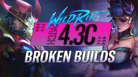 5 Super Op Builds Patch 4 3c Riftguides Wildrift Youtube