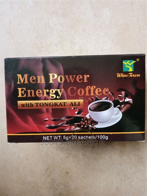 Men Power Energy Coffee With Tongkat Ali Maca Ginseng In Madina Vitamins And Supplements