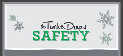 Holiday Safety Tips The 12 Days Of Safety Spotlight On Safety Msa