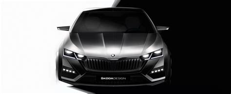 ŠKODA OCTAVIA RS iV - Design-Skizze - Škoda Storyboard