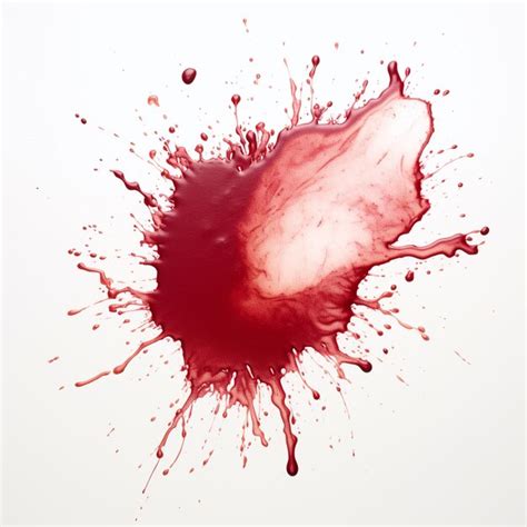 Premium Ai Image Grunge Splat On White Background