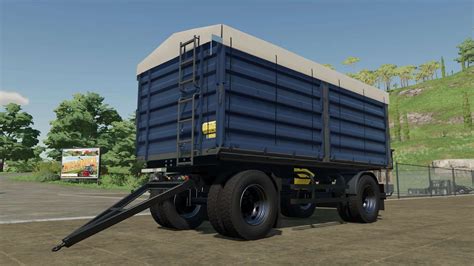 Remorque à grains v1 0 0 0 FS25 Mod Farming Simulator 22 mod