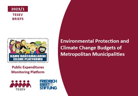 Environmental Protection And Climate Change Budgets Of Metropolitan