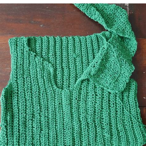 Easy Crochet Vest With Collar Free Pattern Jennyandteddy Crochet