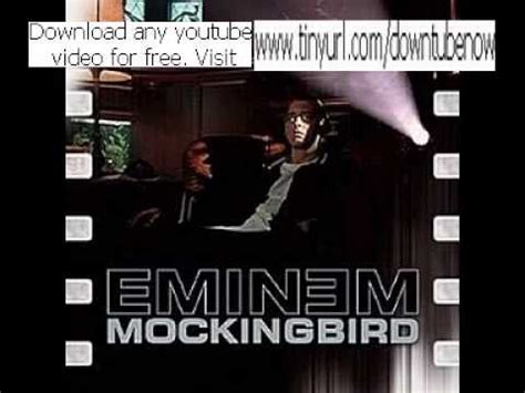 Mockingbird Eminem Karaoke With Lyrics Youtube