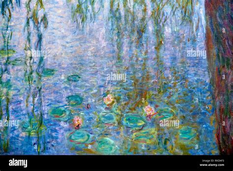 Los Lirios De Agua Serie Nympheas Pintado Por Claude Monet Mus E De L