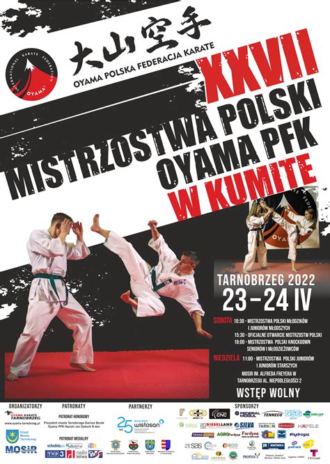 XXVII Mistrzostwa Polski OYAMA PFK Tarnobrzeg 23 24 04 2022 Karate