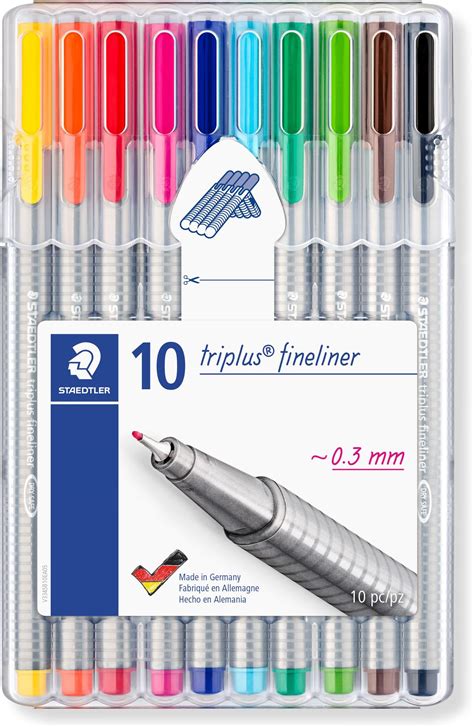 Staedtler Triplus Fineliner Feutres Pointe Extra Fine Pour Criture