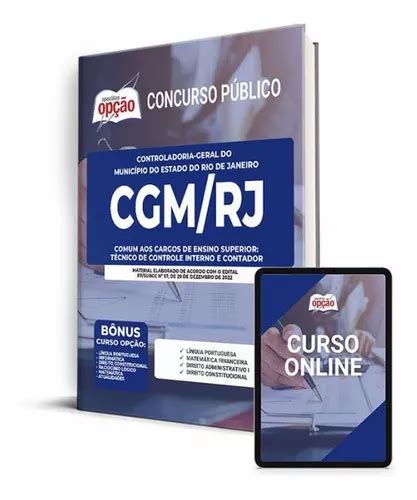 Apostila Cgm Rj Comum Aos Cargos De Ensino Superior Parcelamento