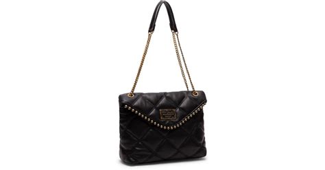 Betsey Johnson Ball Chain Convertible Shoulder Bag In Black Lyst