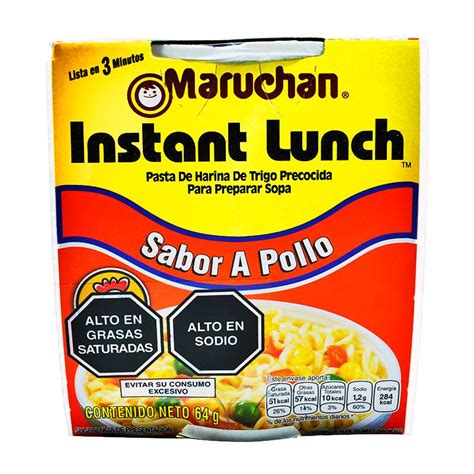 0003188 Sopa Instantánea Maruchan Sabor Pollo Vaso 64 G