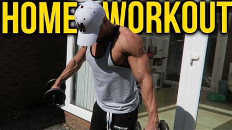 Muscle Building Home Workout Full Body Youtube