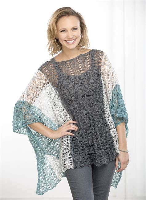 Free Pattern Friday Summer Poncho Crochet Poncho Patterns Poncho Pattern Knit Crochet