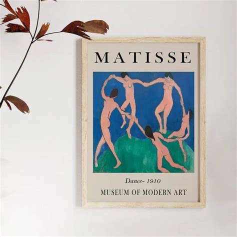 Henri Matisse Dance Poster Fauvism Art Matisse Nude Woman Dance Art