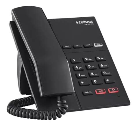 Teléfono Intelbras TIP 120 Lite fijo color negro MercadoLibre