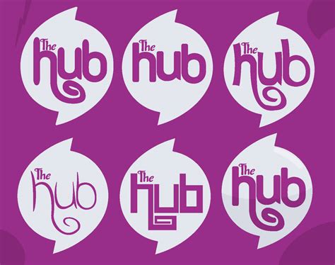 The Hub Revival Different Logo Styles By Abfan21 On Deviantart