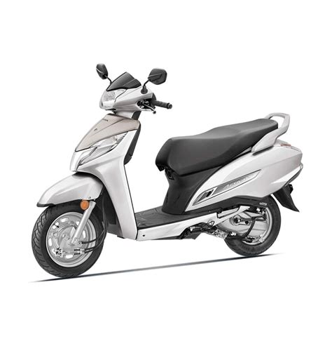 Honda Activa Drum Alloy Pearl Precious White With Salen Silver