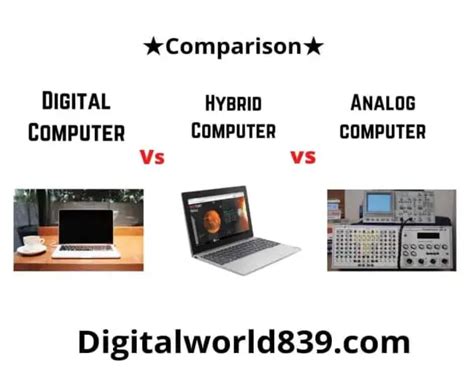 Hybrid Computer: Examples, Uses and Difference Between.