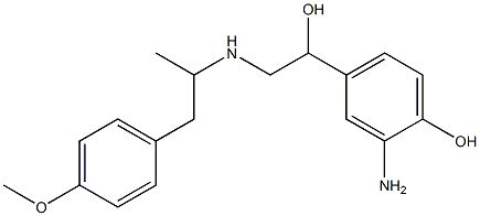 Benzenemethanol 3 amino 4 hydroxy α 2 4 methoxyphenyl 1