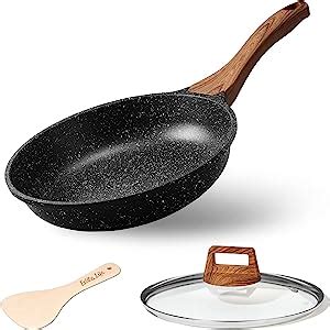 Eslite Life Inch Frying Pan With Lid Nonstick Induction Skillet Egg