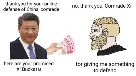 Xi Jinping Yes Chad China Defense Yes Chad Know Your Meme