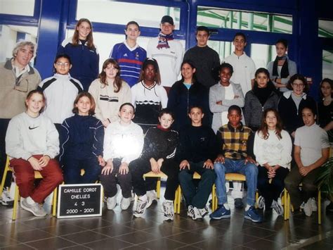 Photo de classe 4eme3 de 2000 Collège C Corot Copains d avant