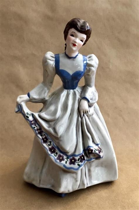 Pasadena Florence Ceramics Figurine Flower Pocket Etsy