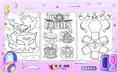 P Ginas Para Colorear De Frutas Blox Coloringpagesonly