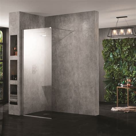 Aquadart Wetroom 8 1200mm Clear Glass Wetroom Panel Best Prices