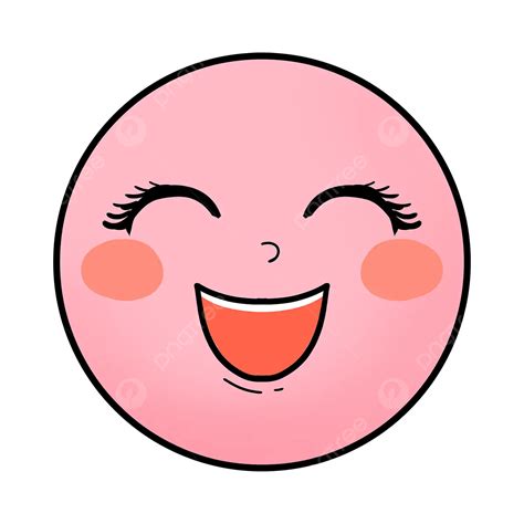 Emoticon De Desenho Animado Com Padrão De Carinha Sorridente Bonito Png Rosto Sorridente