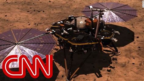 Nasas Insight Probe Lands On Mars Youtube