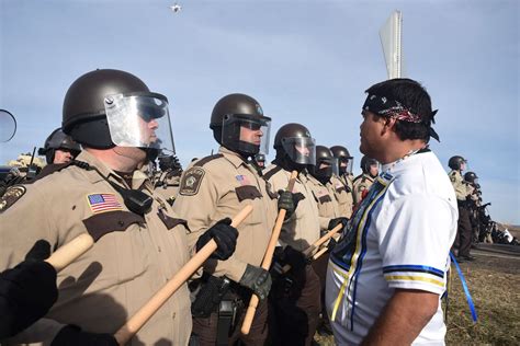 Standing Rock Tribe Protests Over North Dakota Pipeline Gallery Al