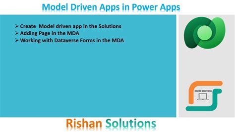 Creating Model Driven App In The Solution And Working With Dataverse