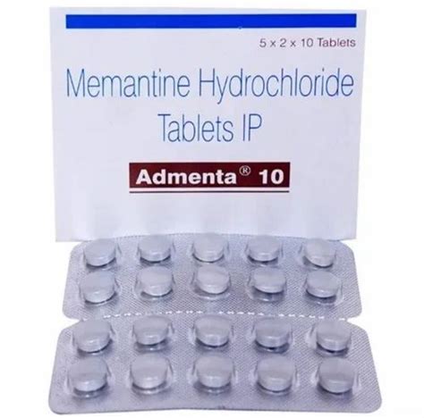 Memantine Hydrochloride Tablets LP, 5 mg at ₹ 200/stripe in Walani | ID ...
