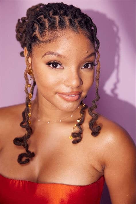 Pin By Amelia Alexander On Chloe X Halle In 2022 Locs Hairstyles Halle Bailey Box Braids