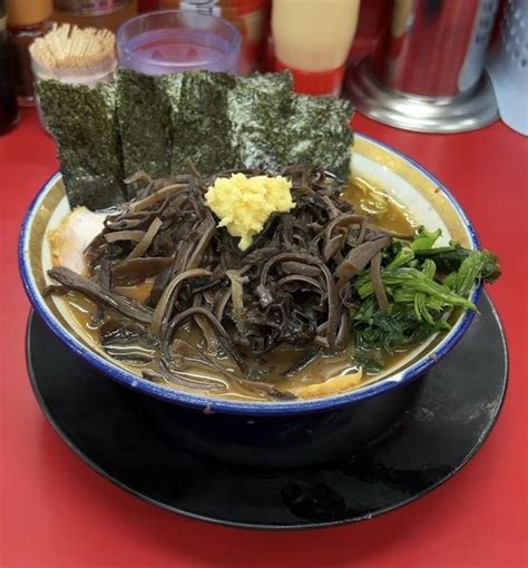 『チャーシューメン キクラゲ』家系ラーメン 王道 いしいのレビュー ラーメンデータベース