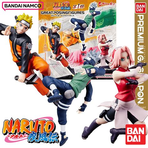 NARUTO Great Posed Figures Vol 1 Naruto Uzumaki Kakashi Hatake Sakura