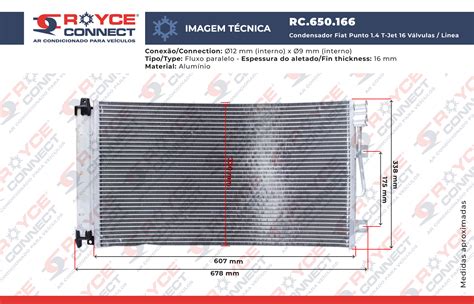 Condensador Fiat Punto T Jet V Lvulas Linea T Jet Sistema