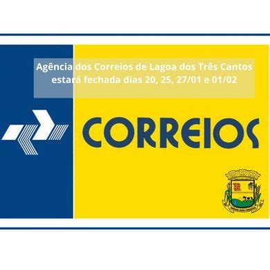 Aviso dos Correios de Lagoa dos Três Cantos Lagoa dos Três Cantos