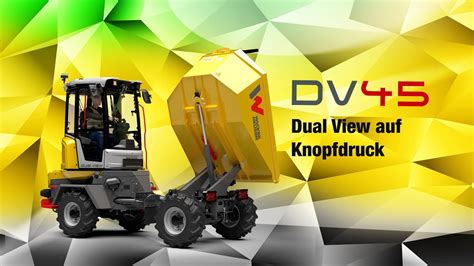 Bauma 2022 Neuheit Entdecken Sie Den Neuen DV45 Der Innovative Dual