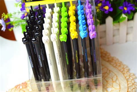 3pc Cat Clickable Pens Tail Click Best Retractable Writing Pen Etsy