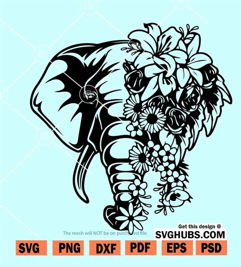 Free Mandala Elephant Svg For Cricut Free Svg For Cricut Crafters File Svg Png Eps Dxf