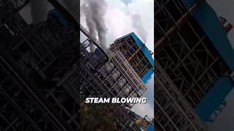 NTPC Ramagundam Super Thermal Power Plant Steam Blowing YouTube