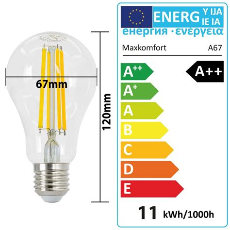 LED Leuchtmittel Lampe Filament Birne Glühbirne Kerze Ersatz E14 E27