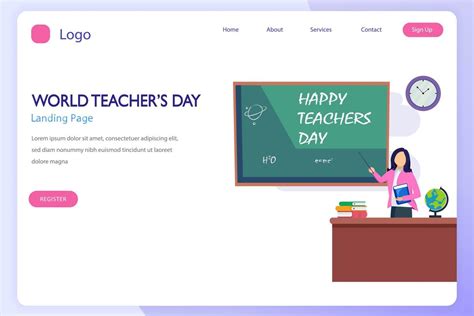 world teachers day icon set. Flat vector template Style Suitable for Web Landing Page. 13359239 ...