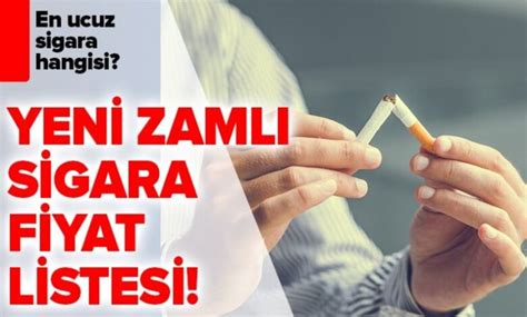 Olacağı buydu artık zamlandı Sigara fiyatlarına resmen dev zam