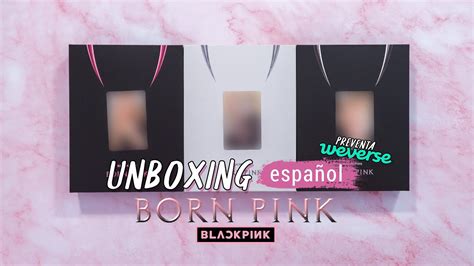 UNBOXING BLACKPINK BORN PINK Photobook 3 Preventa Weverse Shop