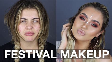 Festival Makeup Tutorial Jamie Genevieve Youtube